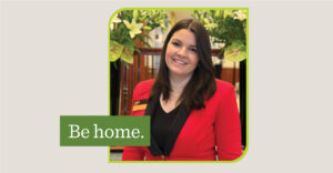 Home Again: Andie Bazelais’s Atria Journey Comes Full Circle